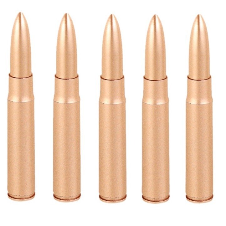 Factory Creative Retro Modeling Simulation Bullet Weapon Blue Ballpoint Pen Student Prize Custom Promotional Pens
