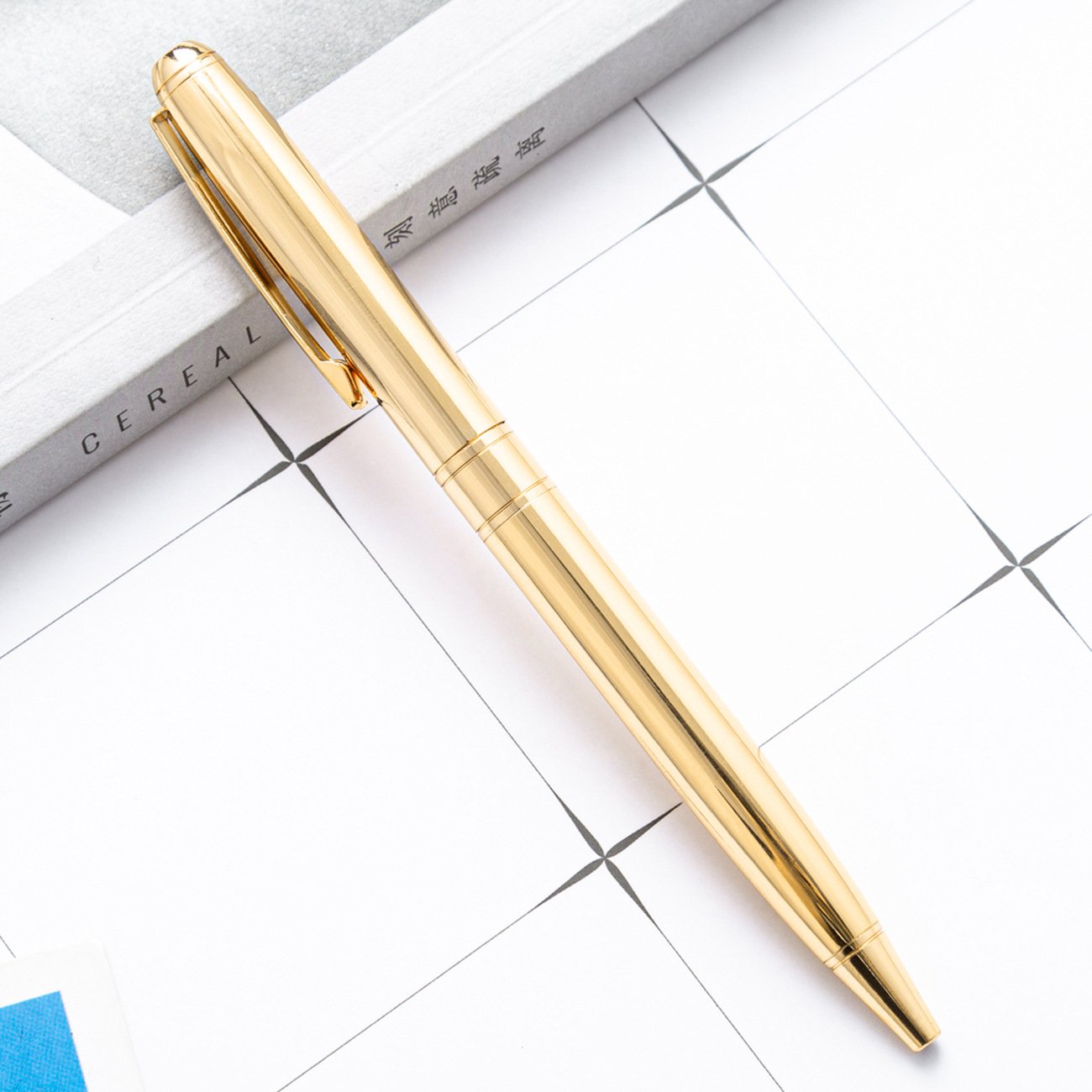 Manufacturer's Spot Wholesale Metal Ballpoint Pen 1.0mm Writing Width for Office Stationery Advertising & Gifts