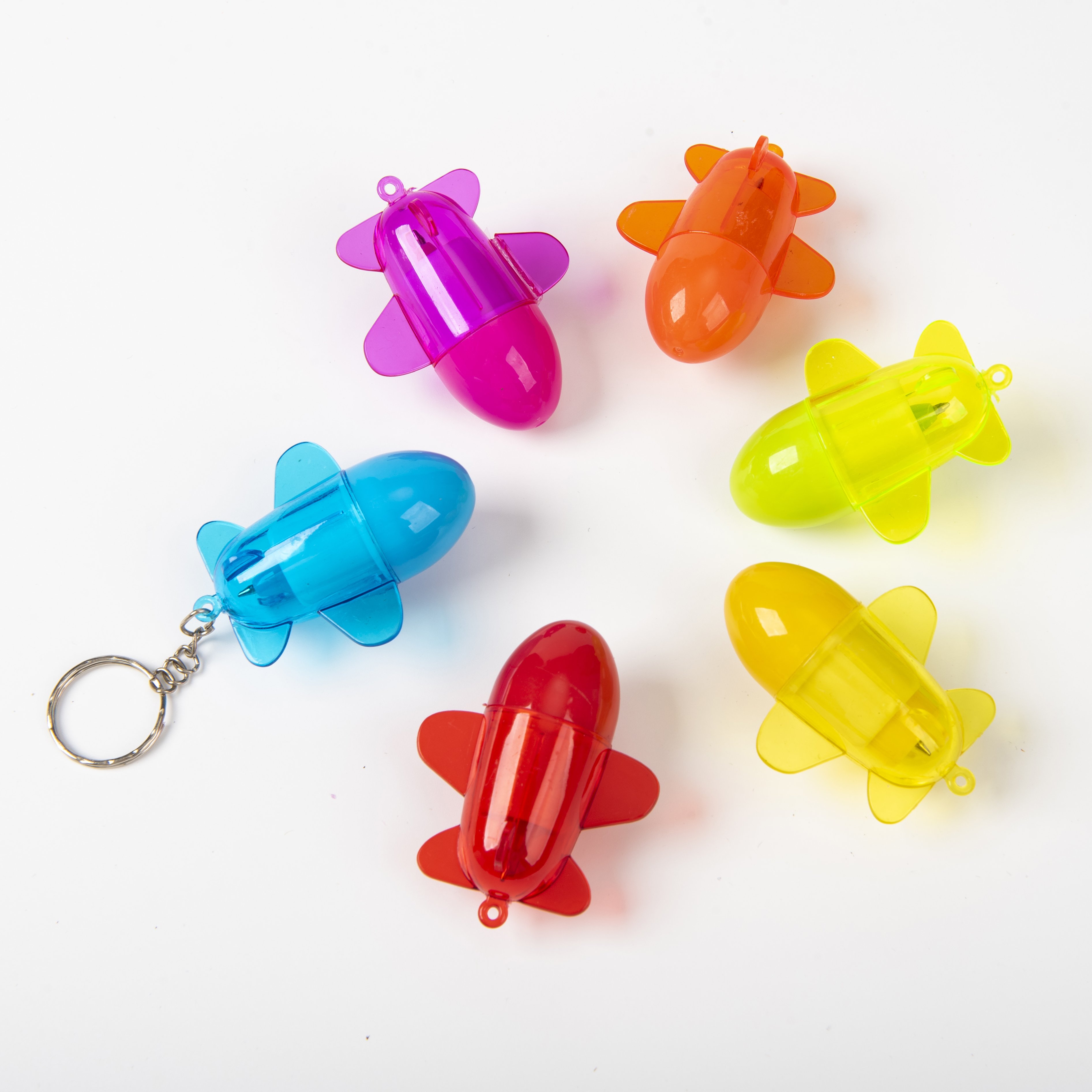 Promotional Kawaii Small Rocket Shape Plastic Custom Logo Ballpoint Pen For Gifts