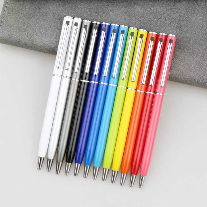 Luxury New Custom Logo Ballpoint Pen 1.0mm Gel Pen with Cute Style Wood Body and Novelty Design for Promotions and Gifts