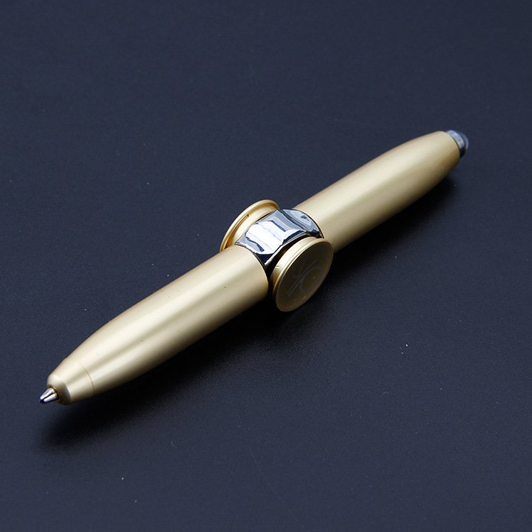New Design Fidget Spinner Ballpoint Pen Gift Promotional Ballpoint Pen With LED Light