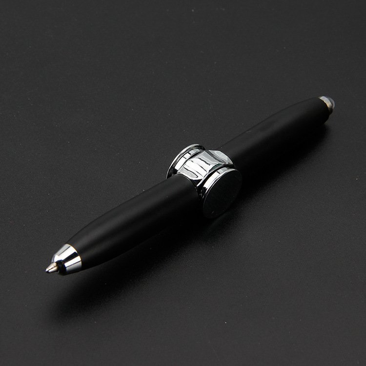 New Design Fidget Spinner Ballpoint Pen Gift Promotional Ballpoint Pen With LED Light