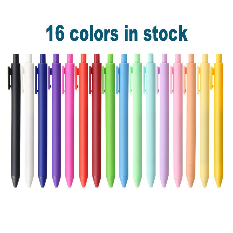 soft touch rubber promotional ballpoint pens with custom logo plastic custom pens logo printed