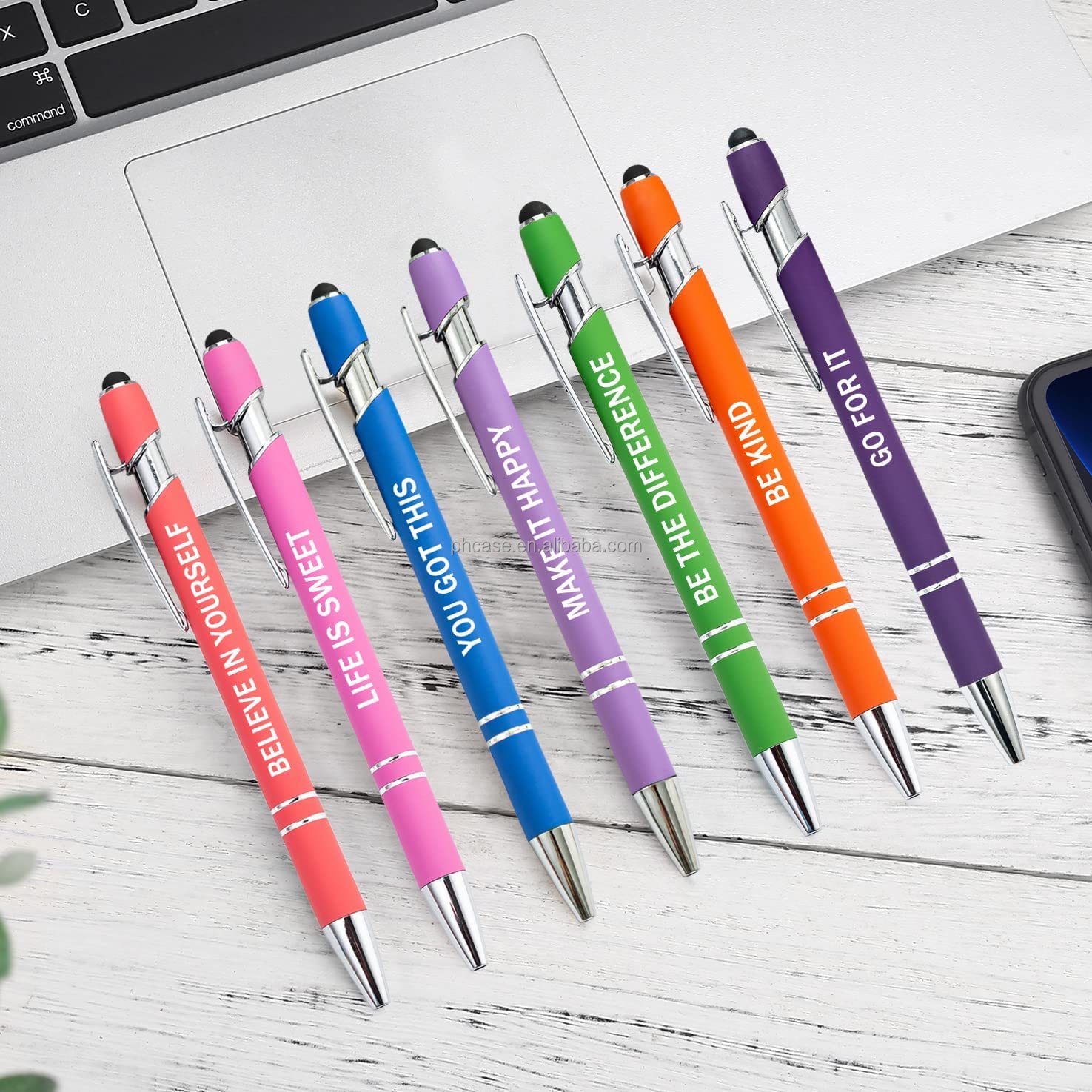 Factory sales 2 in1 Universal Stylus Touch Screens & Ballpoint Writing Pens for Tablet and mobile phone