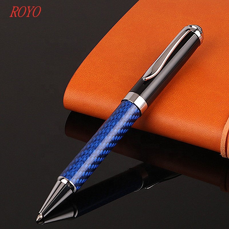 Luxury Carbon Fiber Pen Metal Pens With Custom Logo Ballpoint Custom Pens