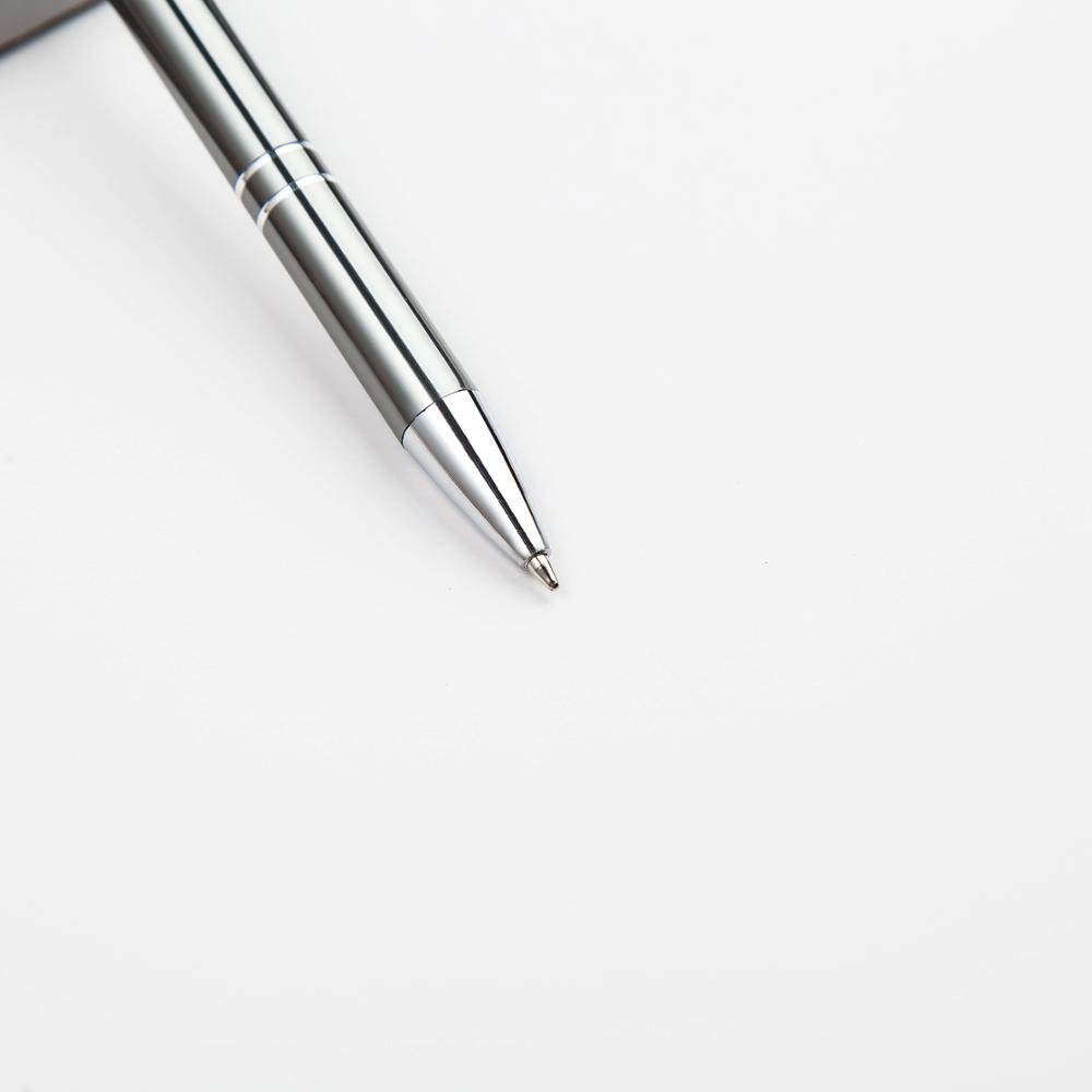 Cheap Custom Logo Metal Business Ballpoint Pen 0.5mm Writing Width Novelty Promotional Pen for Gifts