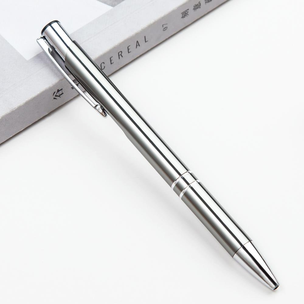 Cheap Custom Logo Metal Business Ballpoint Pen 0.5mm Writing Width Novelty Promotional Pen for Gifts