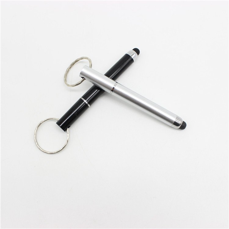 Keychain Touch Screen portable Ballpoint Pen Custom Logo printing Promotion Gift Pen