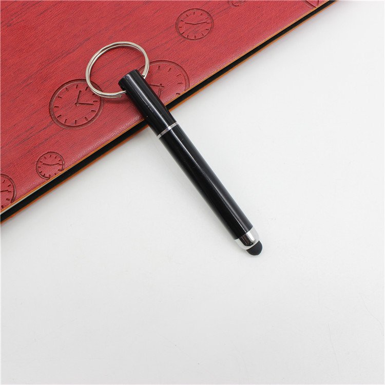 Keychain Touch Screen portable Ballpoint Pen Custom Logo printing Promotion Gift Pen