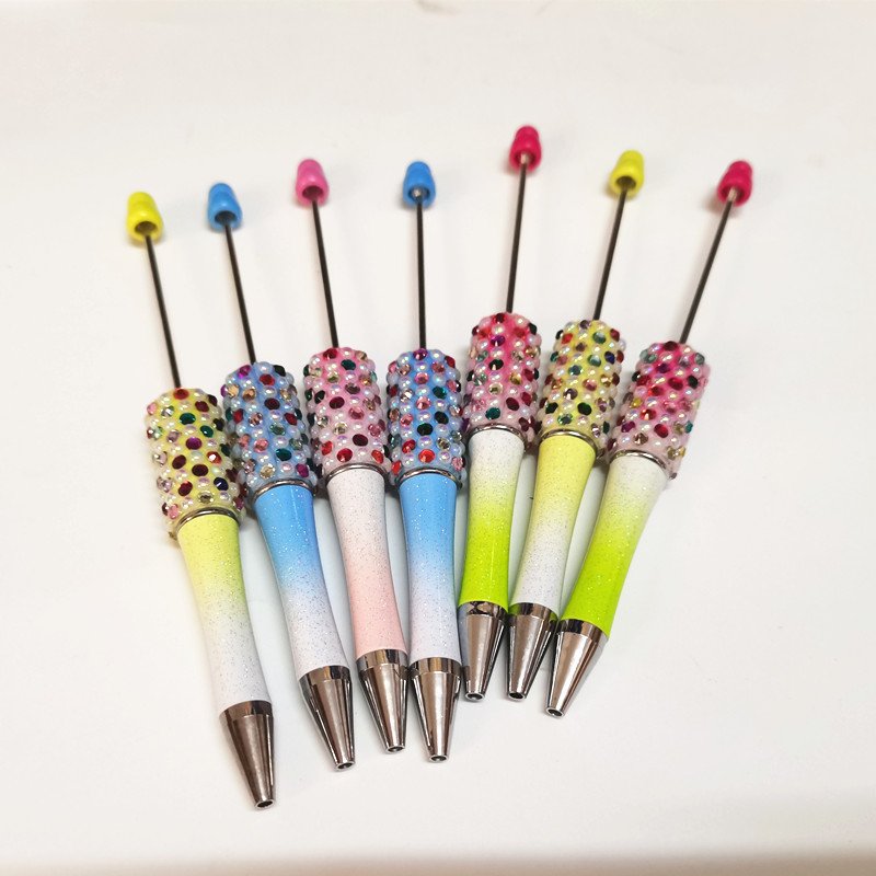 Candy Diamond Diamond Beading Pens Diy Creative Plastic Cute Puzzle Beading Pens and Multiple Colors Gift Beading Pens