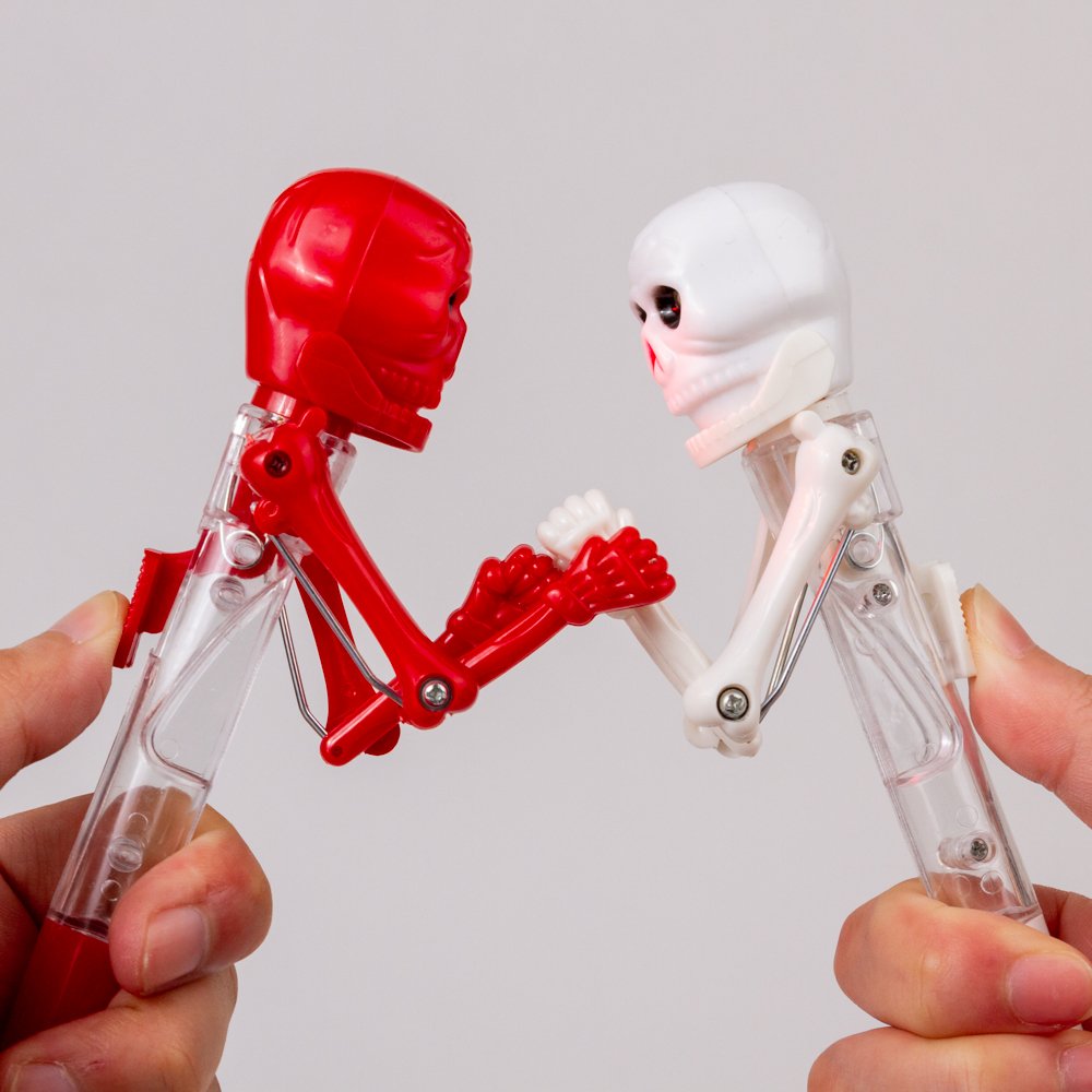 Skull Monster Novelty Boxing Pen, Kids & Adults Office Supplies Ballpoint Pen, Decompression Toy Halloween Ballpoint Pen