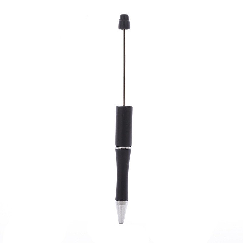 New Design DIY Plastic Ballpoint Pen Gift For Kids UV Color Personalized Ball Beaded Pens Signature Pen 1010