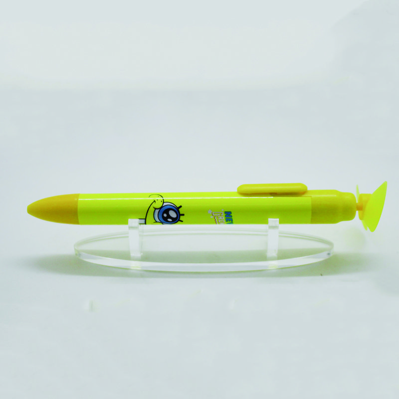 OEM Cartoon Super Cute Fresh Hot Selling Multifunctional Plastic Material ECO Battery Fan Pens Direct from Factory Outlet
