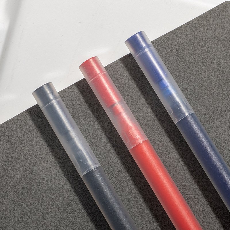 Large Capacity gel pen Bullet 0.5mm Student Office Signature Wholesale Advertising Pen Customized Printing Logo