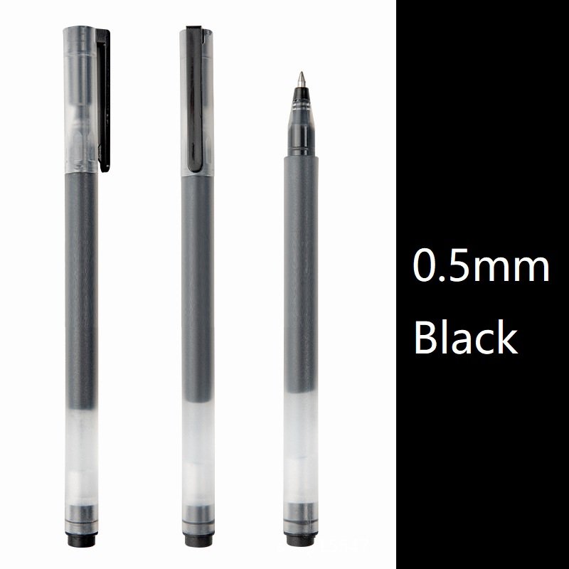 Large Capacity gel pen Bullet 0.5mm Student Office Signature Wholesale Advertising Pen Customized Printing Logo