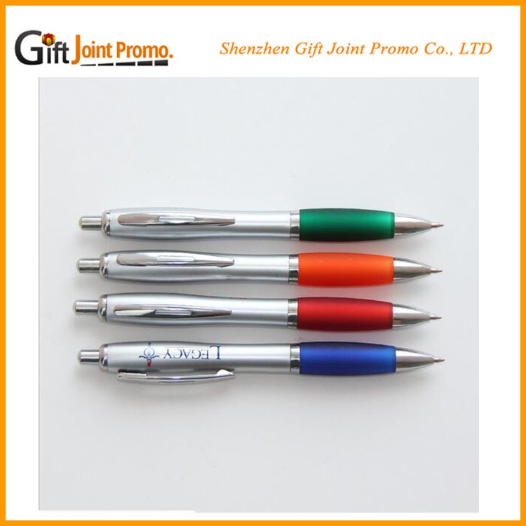 Custom Retractable Promotional Plastic Ballpoint Pen