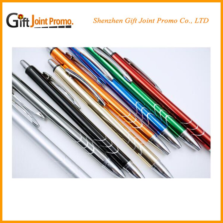 Custom Retractable Promotional Plastic Ballpoint Pen