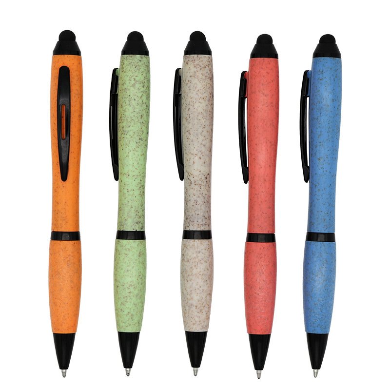 Touch Screen Capacitive Pen Neutral Signature Pen Multi Color Press Advertising Election Ballpoint Pen With Printing Logo