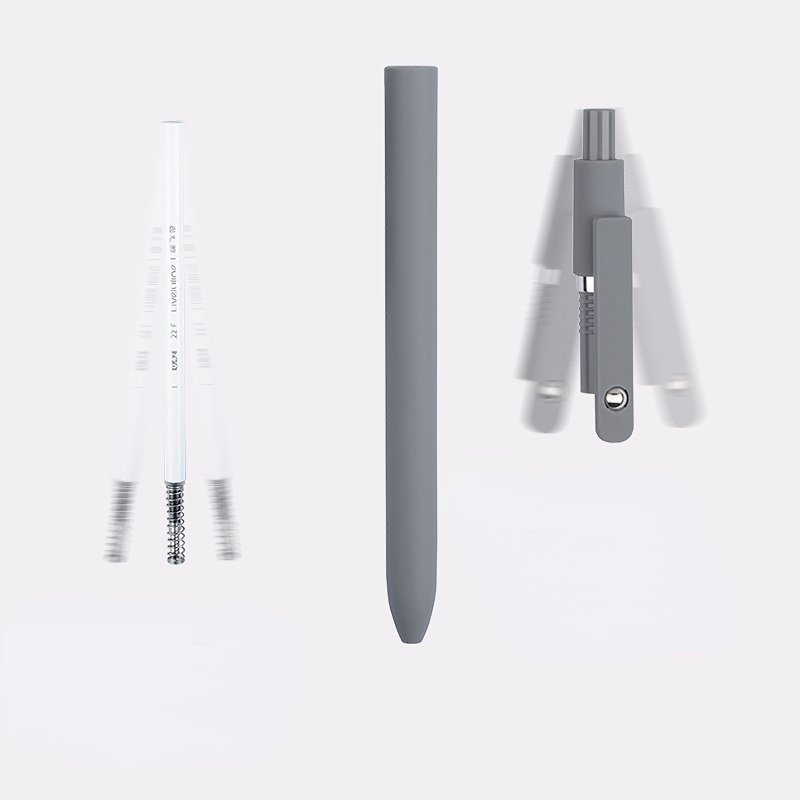 5pcs Quick Dry Ink Gel Pens Fine Point Retractable Roller Ball Pens Black Ink Smooth Writing Pens