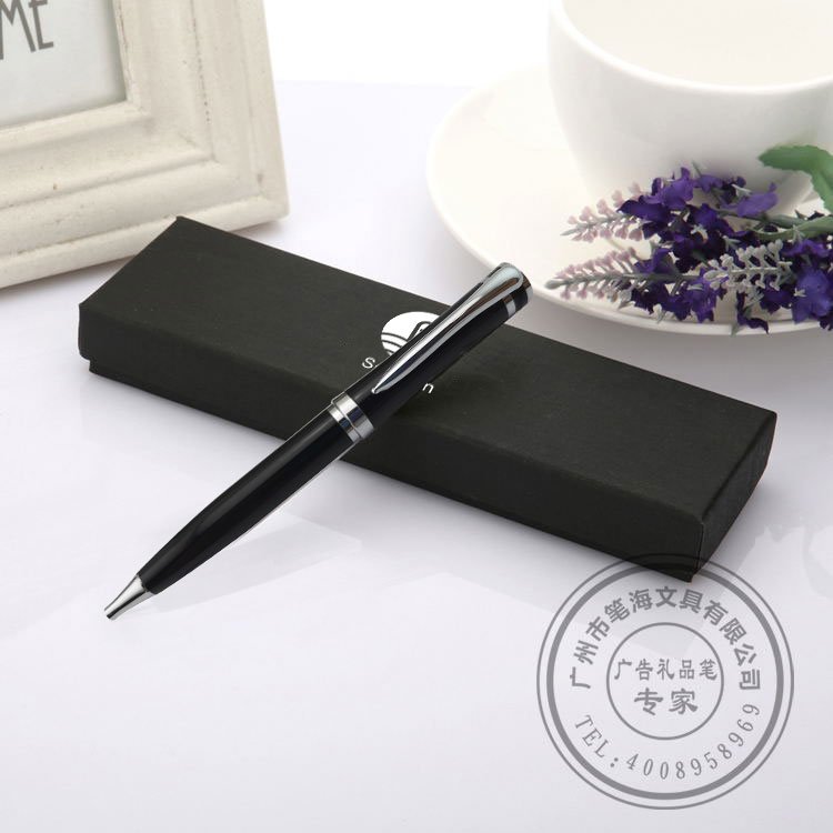 Best selling wholesale custom metal ballpoint pen with box packing