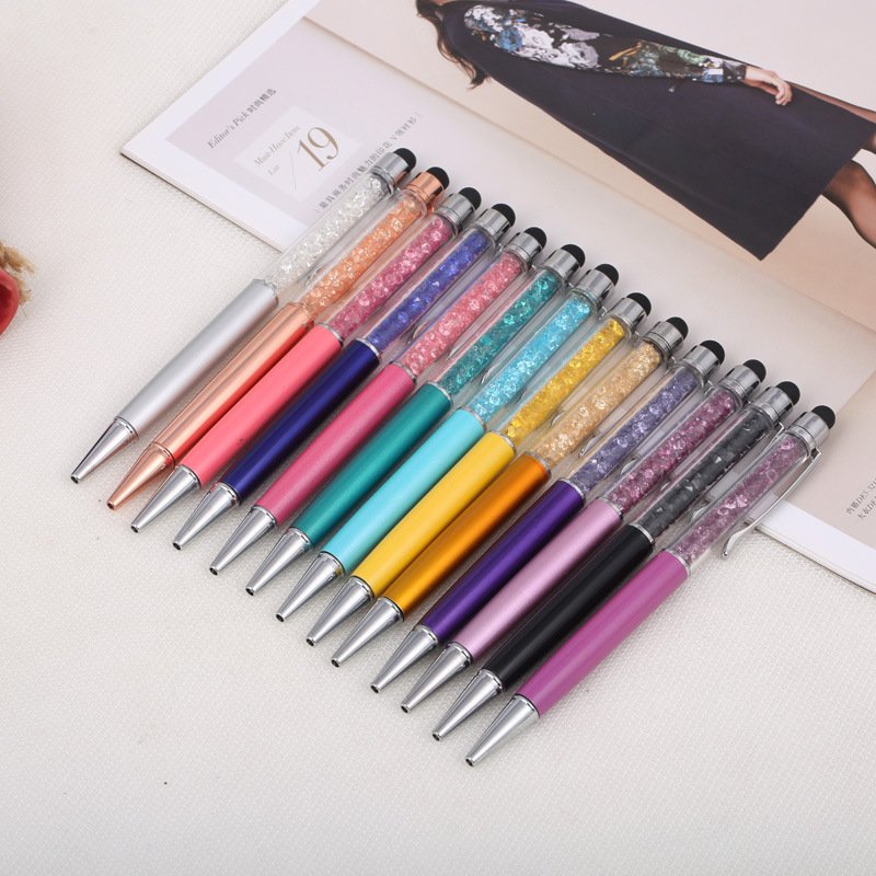 Wholesale Metal Pen Crystal Diamond Pen Set Ballpen Ballpoint Pen With Logo