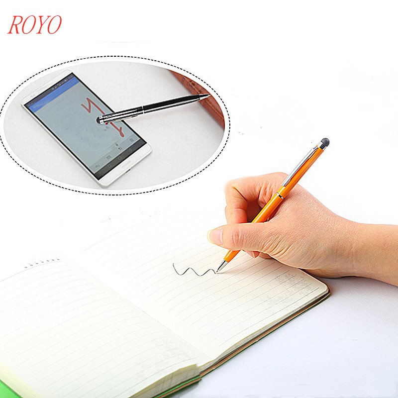 Factory Supply Metal Ballpoint Pen Custom With Customized Logo Print Stylus Screen Promotional Ball Pen Ballpoint