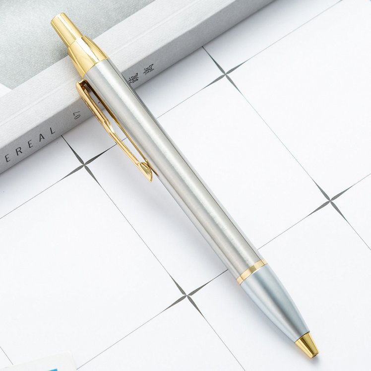 EACAJESS New Press Parker Metal Ballpoint custom ballpoint pen Student Office Ballpoint Pen custom pens wholesale