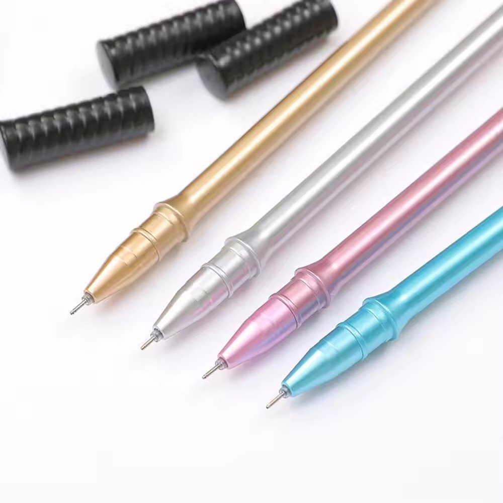 Creative Cute Tennis Racket Plastic Pen 1.0mm Writing School Children Stationery Promotion Gift Custom Pen