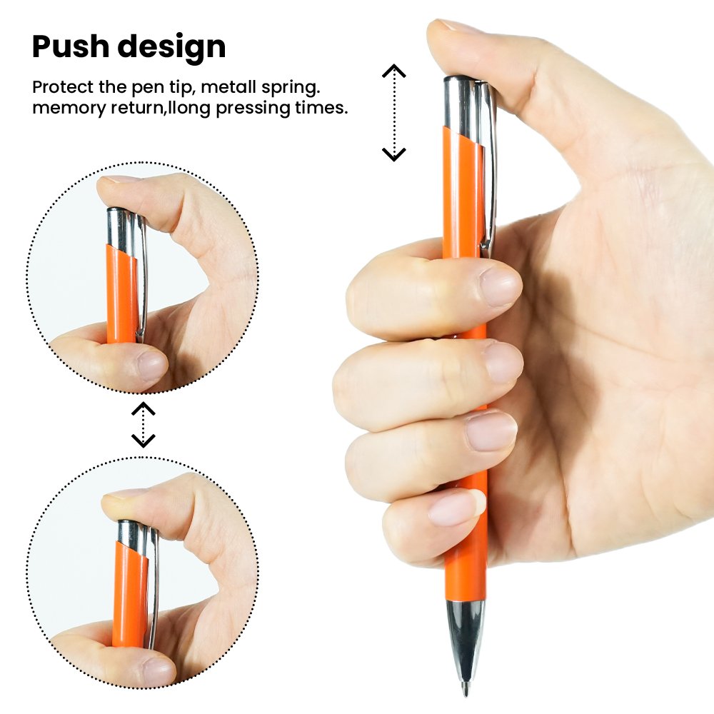 Wholesale Newest Hot Ball Pen Custom Logo Metal Hotel Office Advertising Ballpoint Pen For Promotional Gifts