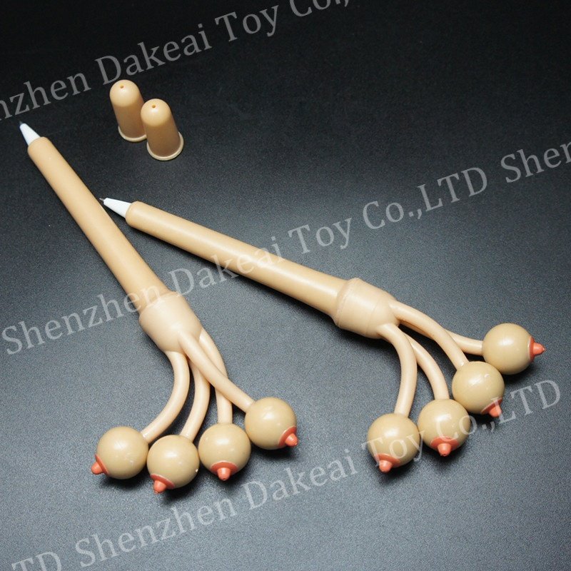 Novelty Gifts Boobies Pen Stress Ball Man Stress Relief Joke Prank Naughty Gift Ballpoint Pen Gift