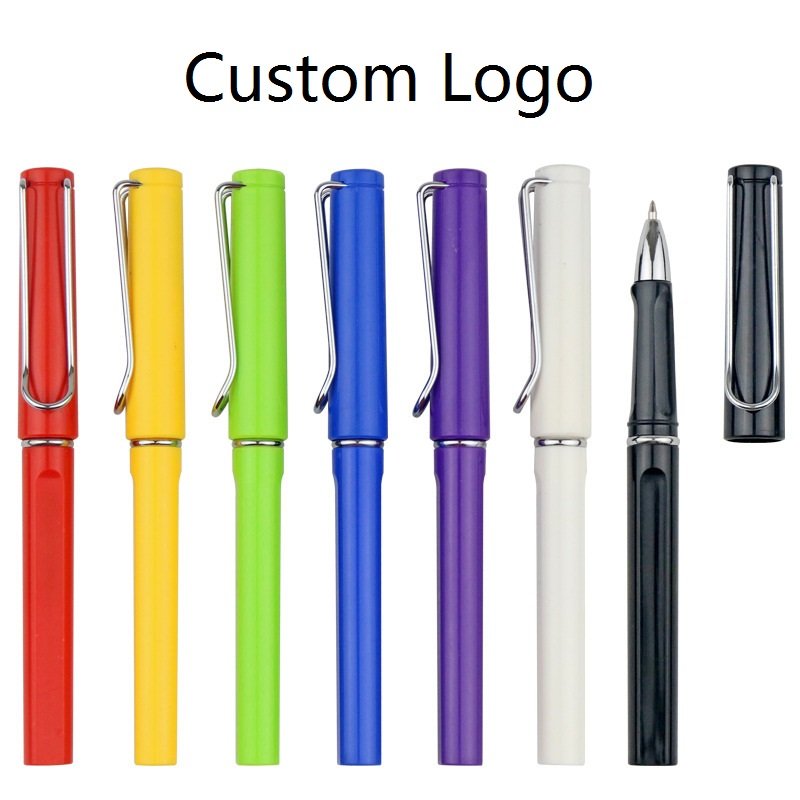 Promotional Wholesale Metal School Pens Custom Logo Ball Point Gift Pens Advertising Plastic Ball Pen with Logo