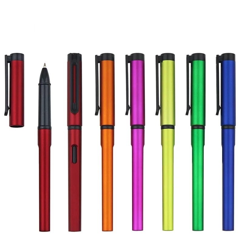 Promotional Wholesale Metal School Pens Custom Logo Ball Point Gift Pens Advertising Plastic Ball Pen with Logo