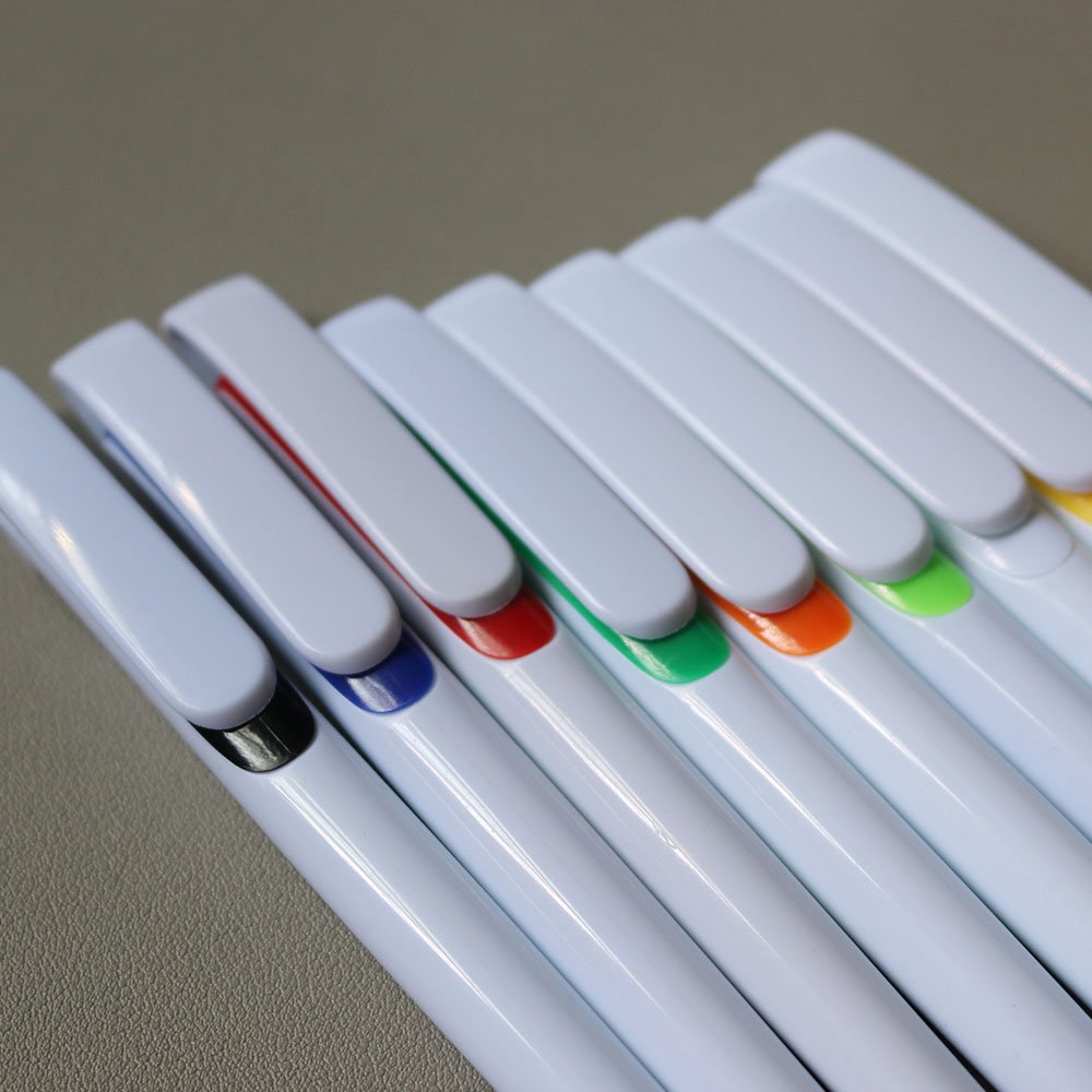 Custom promotional very cheap logo ball pen with logo Click Plastic Gift Ballpoint pens