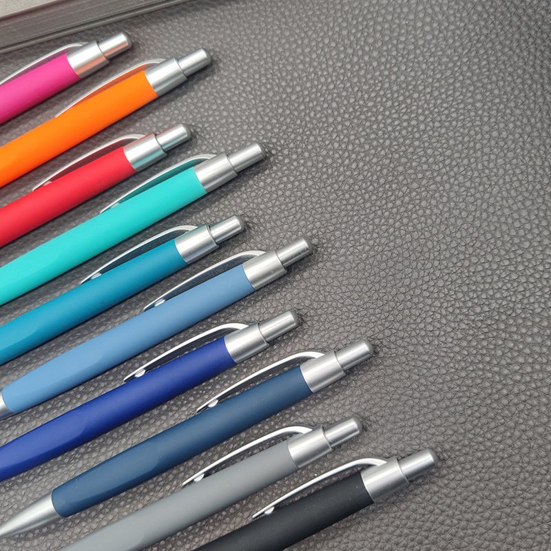 Hot-Selling Cheapest Manufactures Rubber Plastic Ball Pens With Logo Printed Customized