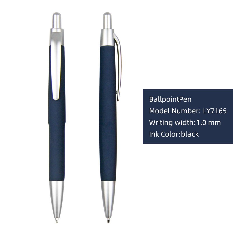 Custom Plastic Rubber Coated Cheap Pen For Promotion Giveaway Gift Multicolor Pen With Custom Logo Ballpoint Pen