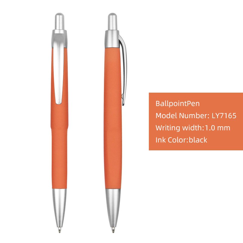 Custom Plastic Rubber Coated Cheap Pen For Promotion Giveaway Gift Multicolor Pen With Custom Logo Ballpoint Pen