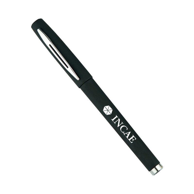 Neutral Pen Custom Stamping Advertising Pen Custom LOGO Gift Black Water Business Metal ballpoint Pen