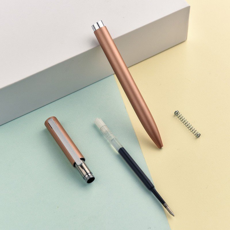 High Quality Creative Luxury Metal Ball Pen Manufacturer Rotary Ball Point Pen with Custom Print Logo