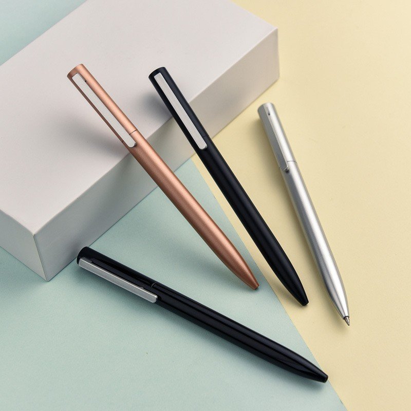 High Quality Creative Luxury Metal Ball Pen Manufacturer Rotary Ball Point Pen with Custom Print Logo