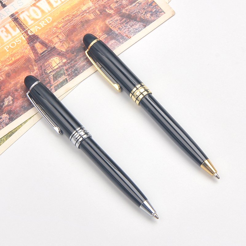Manufacture custom logo small mont blank metal fountain pen canetas
