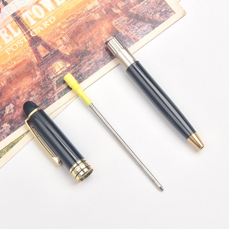 Manufacture custom logo small mont blank metal fountain pen canetas