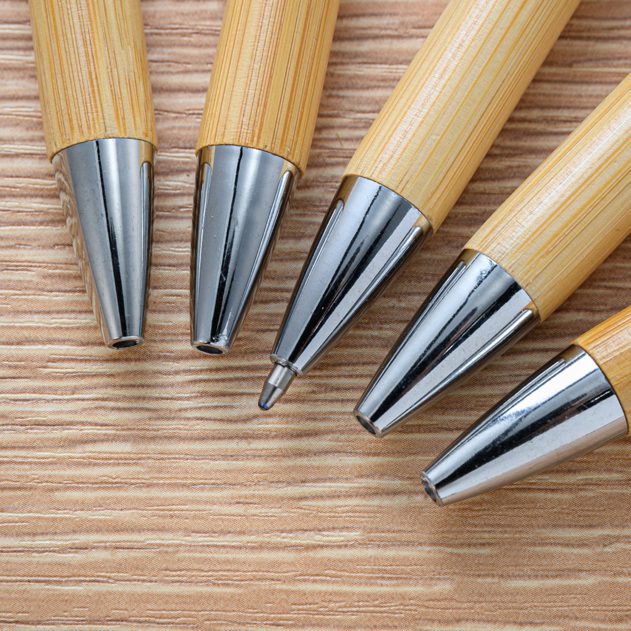 Hot selling eco friendly bamboo ballpoint pen promotional 1mm ballpoint pen school office hotel ballpoint pens