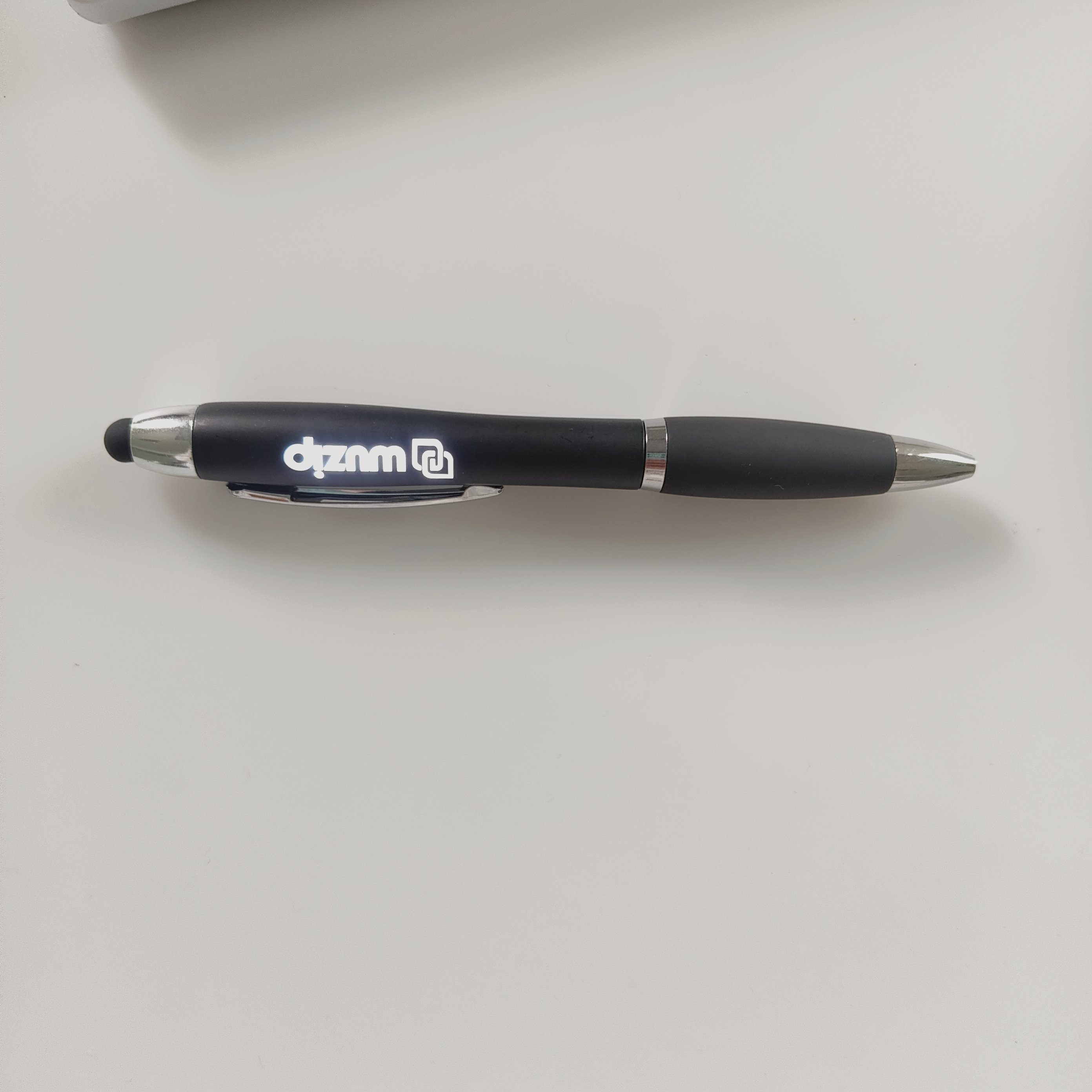 Customized LED Light Advertising Novelty Ballpoint Pen Multifunctional Business Gifts Laser Logo