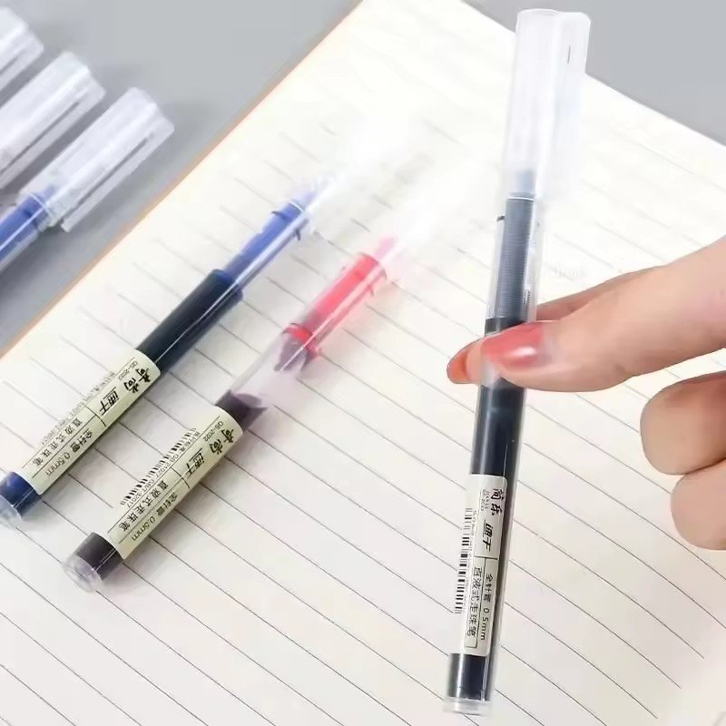 High Quality Needle Type Gel Pens Straight Liquid Type Ballpoint Pen Water Stationery Office School Supplies Writing