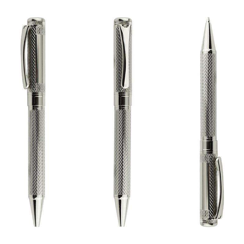 New Design Rose Gold with Black Metal Brass Ball Point Pens Supports Custom LOGO / COLOR service
