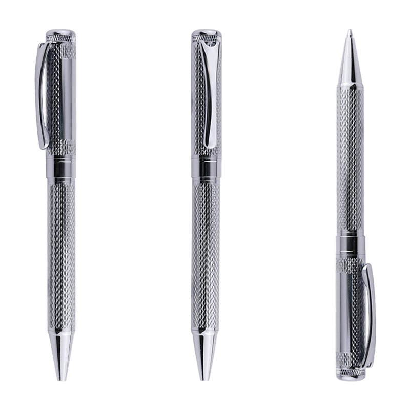 New Design Rose Gold with Black Metal Brass Ball Point Pens Supports Custom LOGO / COLOR service