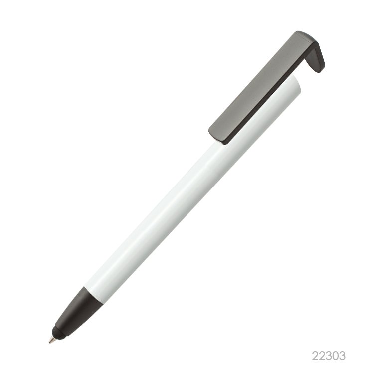 2023 Big Clip Sublimation Customized White Plastic or Metal Ball Pen Ballpoint Custom Logo Plastic
