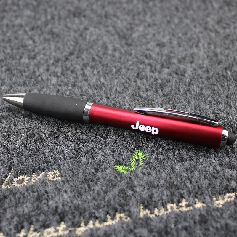High Quality Promotional Gift LED Light Up Touch Screen Pen Custom Laser Logo Stylus Ballpoint Pen
