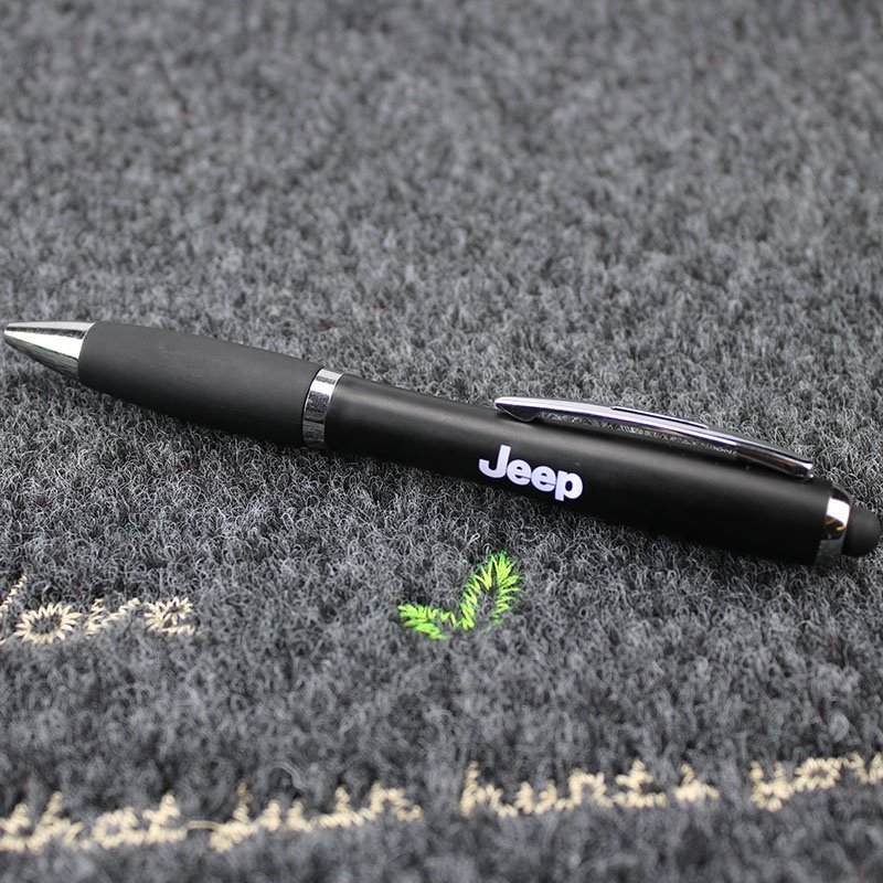 High Quality Promotional Gift LED Light Up Touch Screen Pen Custom Laser Logo Stylus Ballpoint Pen