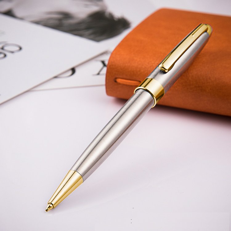 Hot Selling Custom Logo Personalized Pen Metal Aluminum Eco Friendly Colorful Ballpoint Pens